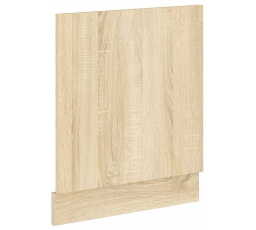Dvířka na myčku s panelem SARA - ZM 570x596, Dub Sonoma