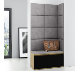 EMI 2 előszobafal, Trinity 33/Artisan + fekete