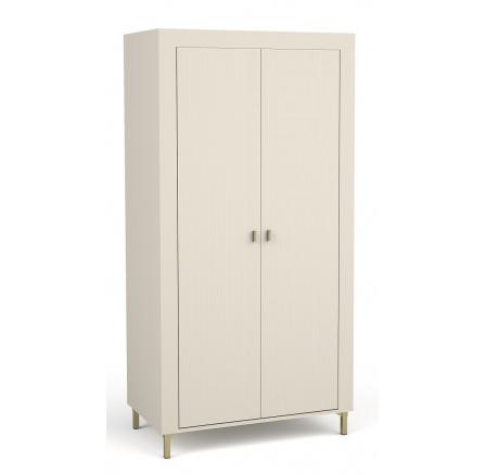 MOSSA MO1 ruhásszekrény, Kasmír/Whisky Tölgy