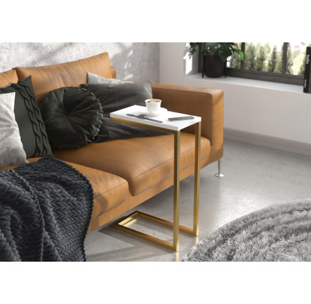 SPARK Kisasztal Arany+Fehér