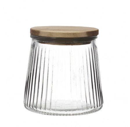 Akácfa tárolóüveg 650 ml