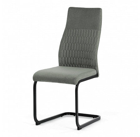 Jídelní židle, zelená, sametová látka, DCL-X7018 GRN2