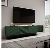 ONDA 4D TV-állvány, zöld / artisan tölgy