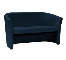 TM-3 kanapé, Kék ekobőr EK-13/Wenge