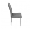 Jídelní židle, šedá, látka, DCL-379 GREY2