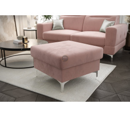 PUFA TAPICEROWANA MALIBU 70X70 CM - Odcienie Różu