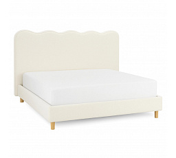 Łóżko 180x200 IZMIR Kremowe Boucle