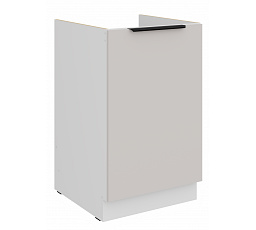 Dolní skříňka COMBO - 50 ZL 1F BB, Bílá/Kašmír