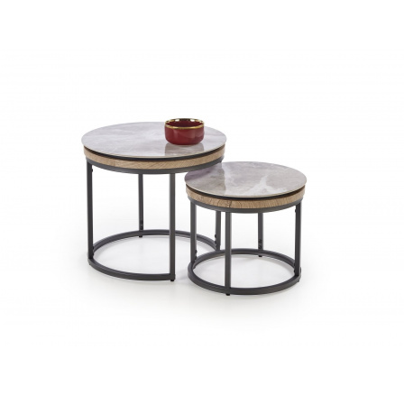 Konferenciasztalok 2 ITAKA, hamumárvány hatás / grafit