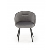 Étkezőszék K430, Szürke/Fekete