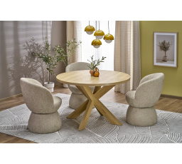 MORUS étkezőasztal, természetes