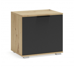 CLIF ST-50 komód, artisan tölgy / antracit