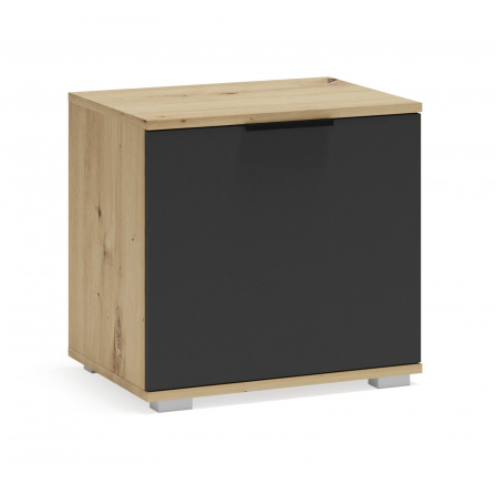 CLIF ST-50 komód, artisan tölgy / antracit