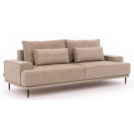 Kanapa Nicole z funkcją spania / Magni 206.03 / czarne nogi