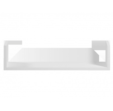 Vissta 60 White Shelf Biały 60x14 Not applicable