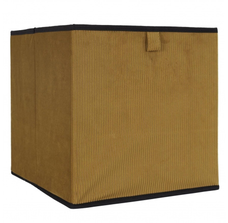 Összecsukható Giulia tárolódoboz mustársárga