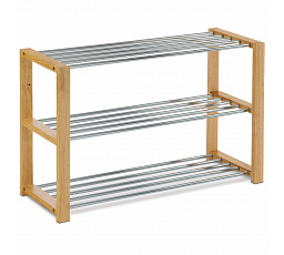 Botník, masiv, béžová, 83168-12 NAT