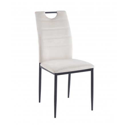 Bársonyszék bézs K13-FX