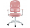 Irodai szék FB28JB, Rózsaszín/Fehér