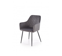 Étkezőszék K558, Szürke/Fekete