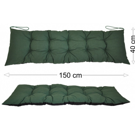 Podsedák 150x40 tmavě zelený melír