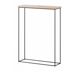 Sili konzol fekete+Sonoma