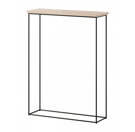 Sili konzol fekete+Sonoma