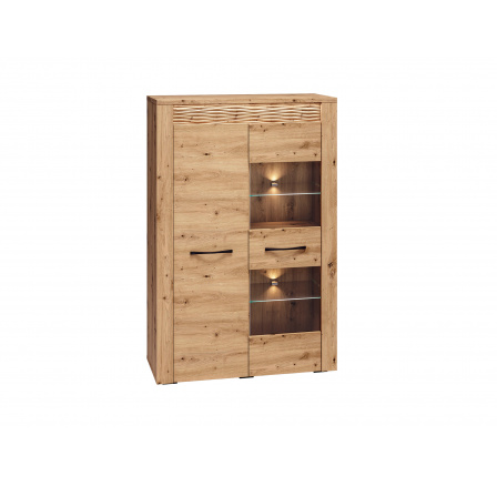 ARTIS 05 dąb artisan  - witryna