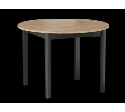 Kihúzható asztal artisan tölgy/fekete ST5-FX