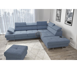 NAROŻNIK GALAXY Z FUNKCJĄ SPANIA 225X280 - prawa , Wybierz własny kolor - Zapisz swój wybór - Galeria tkanin poniżej