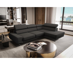 NAROŻNIK MILANO I - Odcienie brązu , prawa