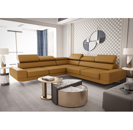 NAROŻNIK MILANO MAX 270x270 CM SKÓRA NATURALNA (ODCIENIE ŻÓŁTEGO) - SZYBKA WYSYŁKA NAROŻNIK MILANO MAX 270x270 CM SKÓRA NATURALNA (ODCIENIE ŻÓŁTEGO) - SZYBKA WYSYŁKA