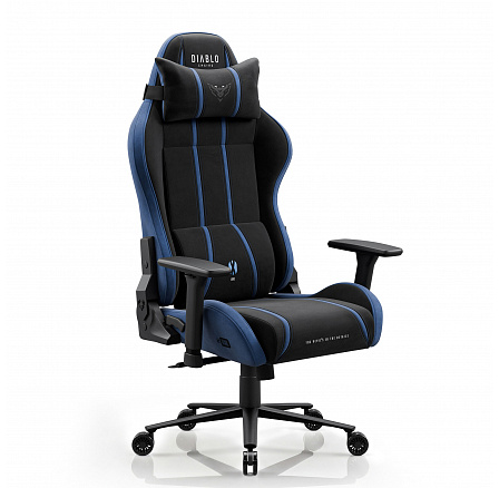 Diablo X-One 2.0 Night Blue King fekete-kék szövet gamer szék Diablo X-One 2.0 Night Blue King fekete-kék szövet gamer szék