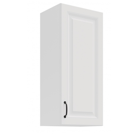 Horní skřínka STELLO - 40 G-90 1F, Bílá/Bílá