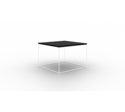 Roni dohányzóasztal Fehér+Fekete