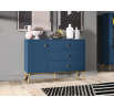 Marine 04 błękit ciemny - komoda 1D3S