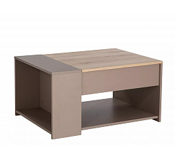 DROP dohányzóasztal, Tölgy / Bézs