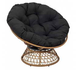 Cancun fekete/ természetes forgószék