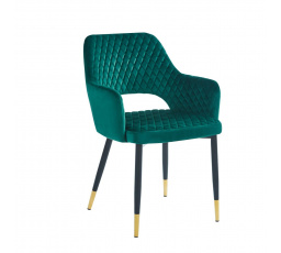 Zöld bársony szék K3-FX