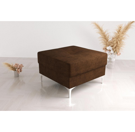 PUFA Z POJEMNIKIEM 70X70 CM - Odcienie brązu