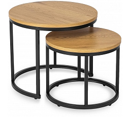 Zestaw Stolików DELIA Dąb Złoty