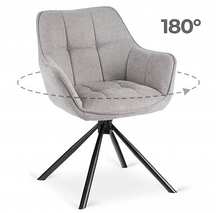 Krzesło Obrotowe PEONY 2 Szare