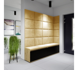 EMI 3 előszobafal, Trinity 18/Artisan+fekete