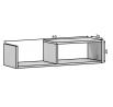 Vellia 80 White Shelf Biały 80x20 Not applicable