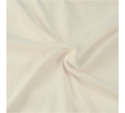 Froté prostěradlo smetanové na vysokou matraci 190g/m2 120x200