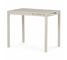 Kihúzható étkezőasztal 60-90x60 cm, melamin, travertin, GDT-206 TRV