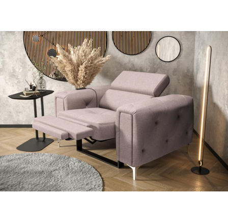 FOTEL ORION RELAX 110 CM - Odcienie różu