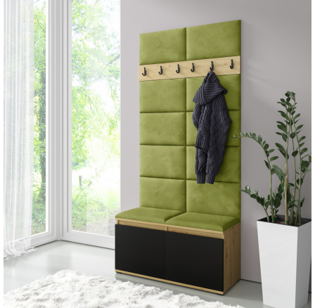 EMI 1 előszobafal, Trinity 12/Artisan + fekete