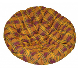 Polstr na křeslo papasan 110 cm okrový CZ