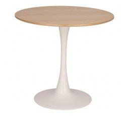 Simplet Skinny asztal tölgy/fehér 80 cm